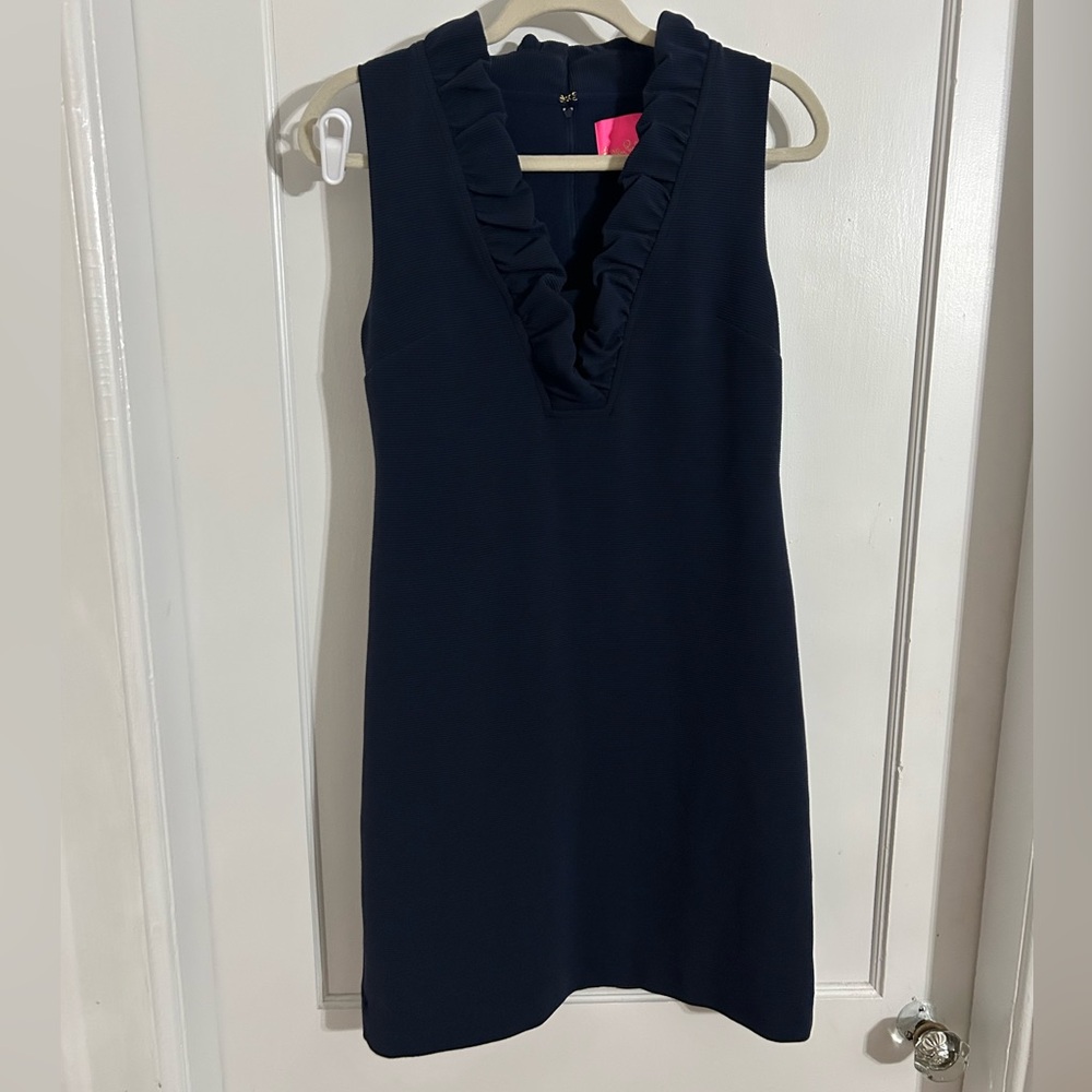 Lilly Pulitzer Navy Dress - Picture 6 of 8